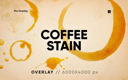 30 Coffee Stain Textures set