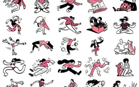 57+ sketchy doodle illustrations man and woman lifestyle