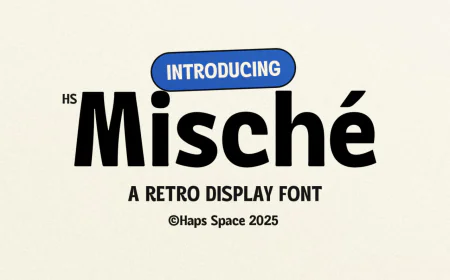 Mische Retro Display Font  Free Download