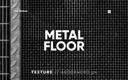 20 Metal Floor Texture HQ, a set of high-resolution metallic texts