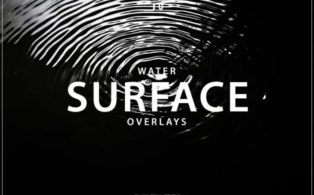 Water Surface Overlays, 10 water ripple overlays