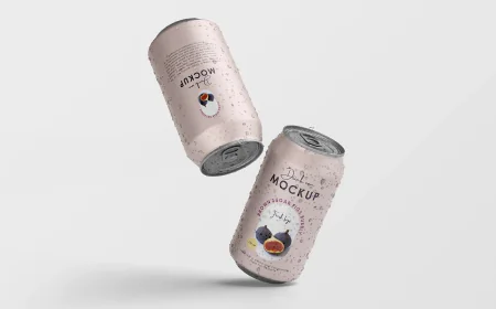 Drink Can Mockups