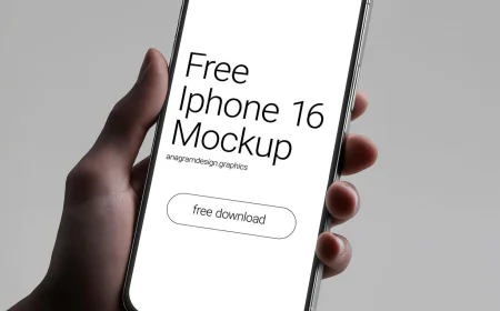 iPhone16 Pro Max Mockup