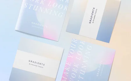 80 Vibrant Gradients & Shapes