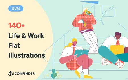 120+ Life and Work Illustrations