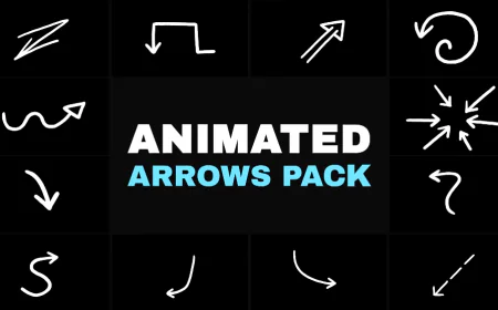 Animated arrows highlighters pack davinci resolve free download