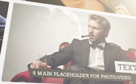 Elegant Showcase After Effects Project Files