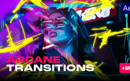 Arcane Transitions After Effects Project Files