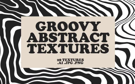 Over 50 Groovy Abstract Textures free download
