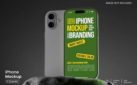 iPhone Mockup free download