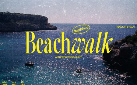 Beachwalk Serif Type font free download