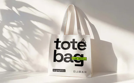 Tote Bag PSD Mockup free download