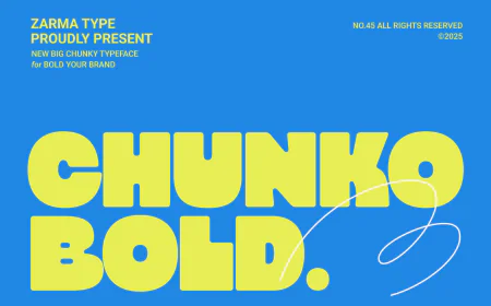 Chunko Bold Sans Serif Font free download