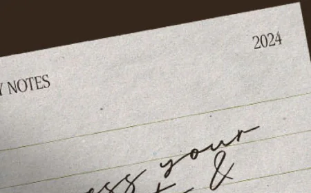 Note Paper Mockup free download