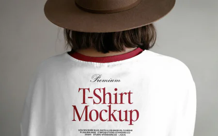 White longsleeve mockup free download