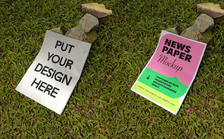 Newspaper Mockup free download