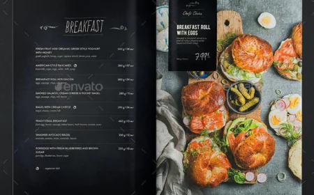 Restaurant Menu – Food & Drinks PSD Template free download