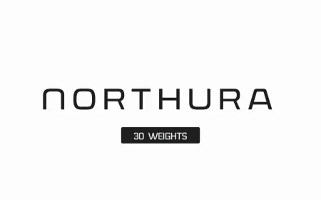 Northura - The Modern Sans Family font free download