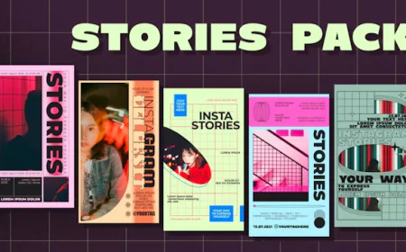 Stories Pack After Effects Templates free download