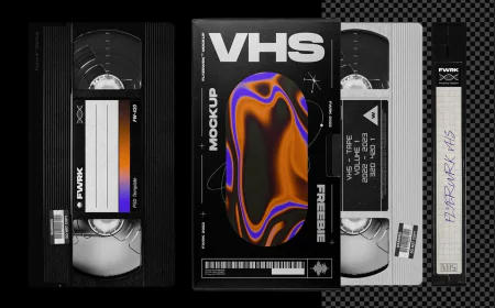 VHS Tape Mockup free download