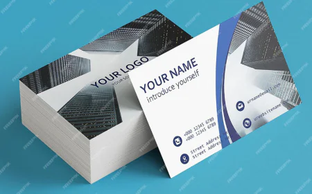 Business card template free download