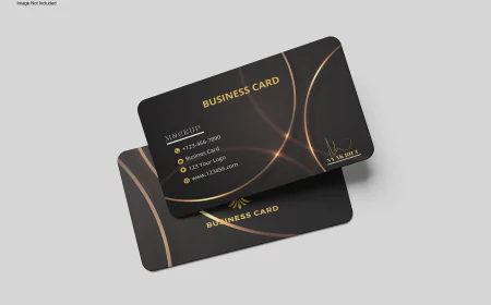 Business card mockup free download