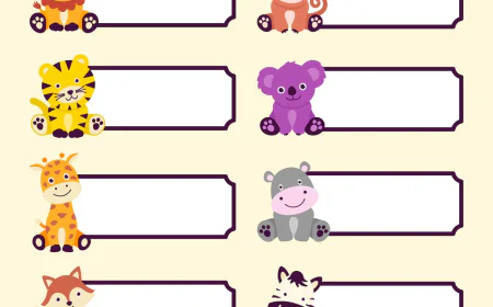 Set of planner stickers vector free download