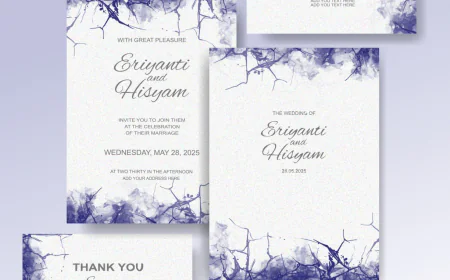 Beautiful wedding card watercolor background with splash