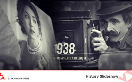 History Slideshow After Effects free download
