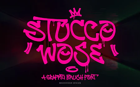Stucco Wose Font free download