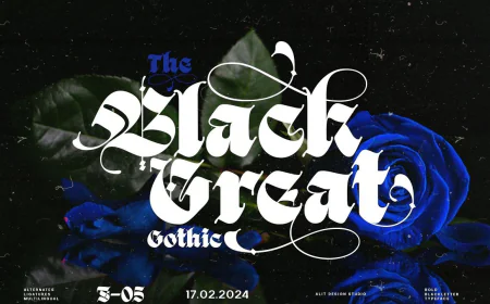 Black Great font free download