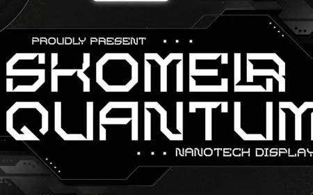 Skomelr Quantum font free download