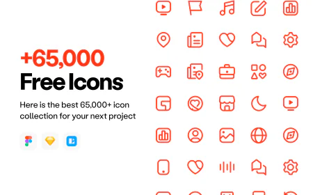 Over 65,000 icon collection free download