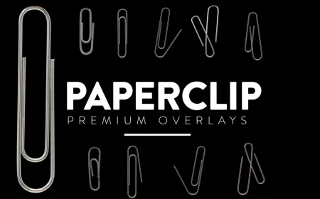 Paper clip overlays free download