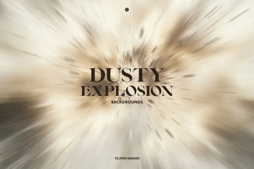 Set of explosion backgrounds, Dusty Explosion Backgrounds