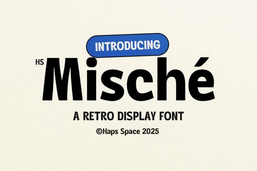 Mische Retro Display Font  Free Download