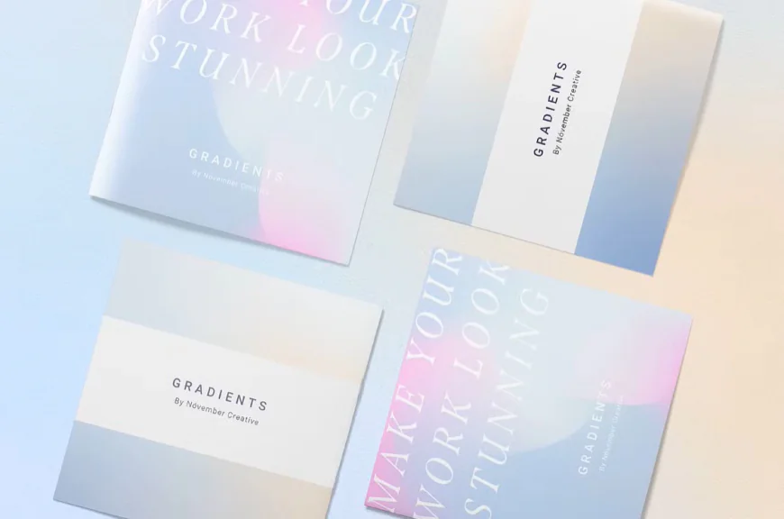 80 Vibrant Gradients & Shapes