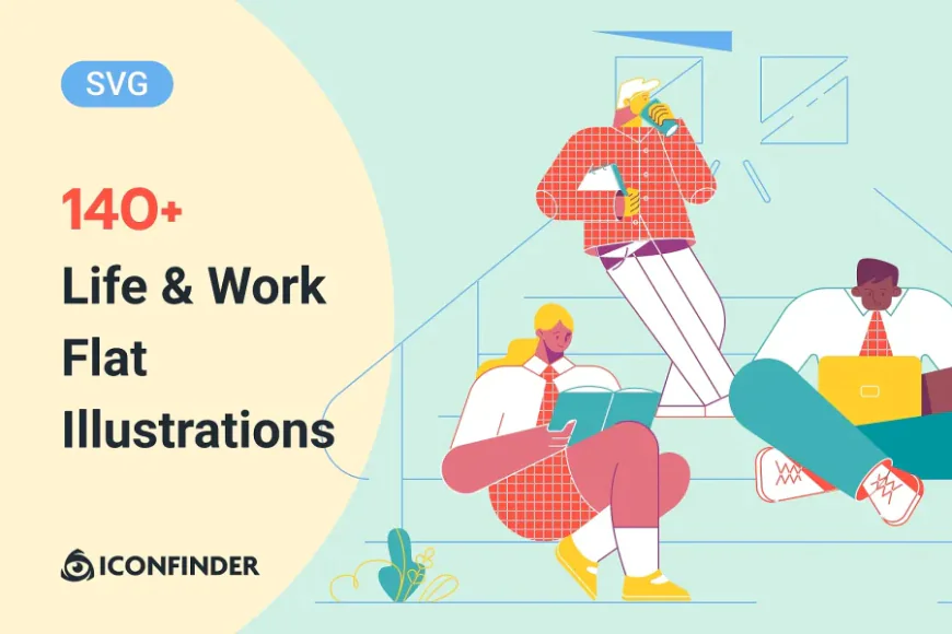 120+ Life and Work Illustrations