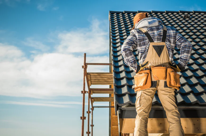 Roofing construction job photo free download