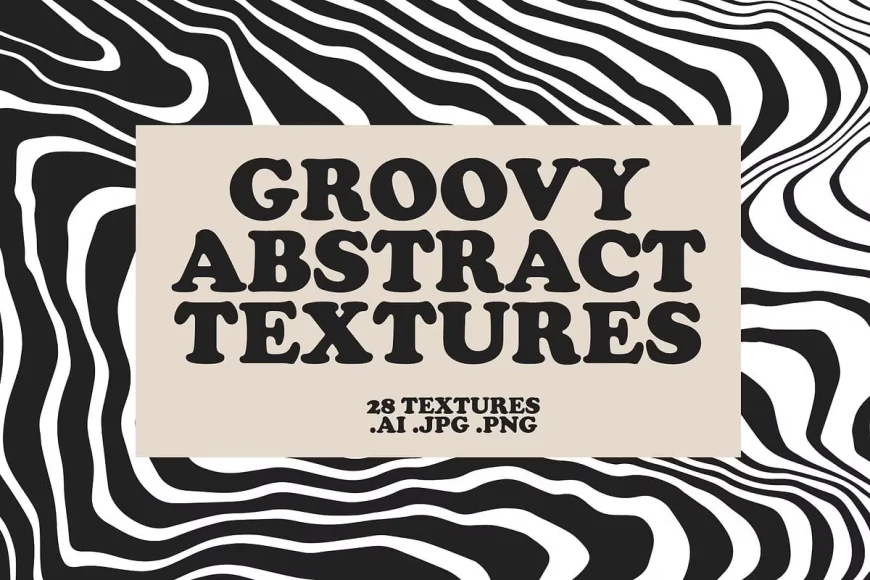 Over 50 Groovy Abstract Textures free download