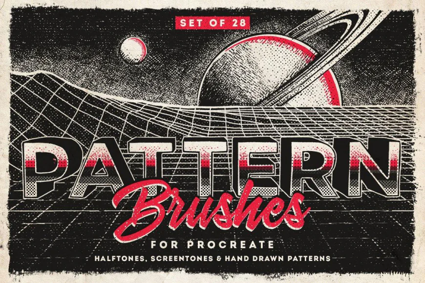 Pattern Procreate Brushes free download