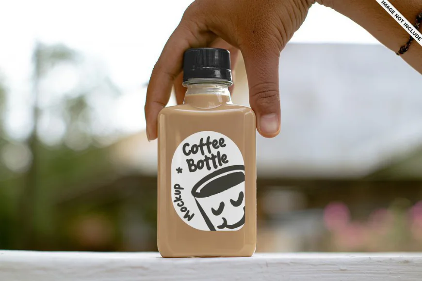 Coffee Bottle Mockup free download