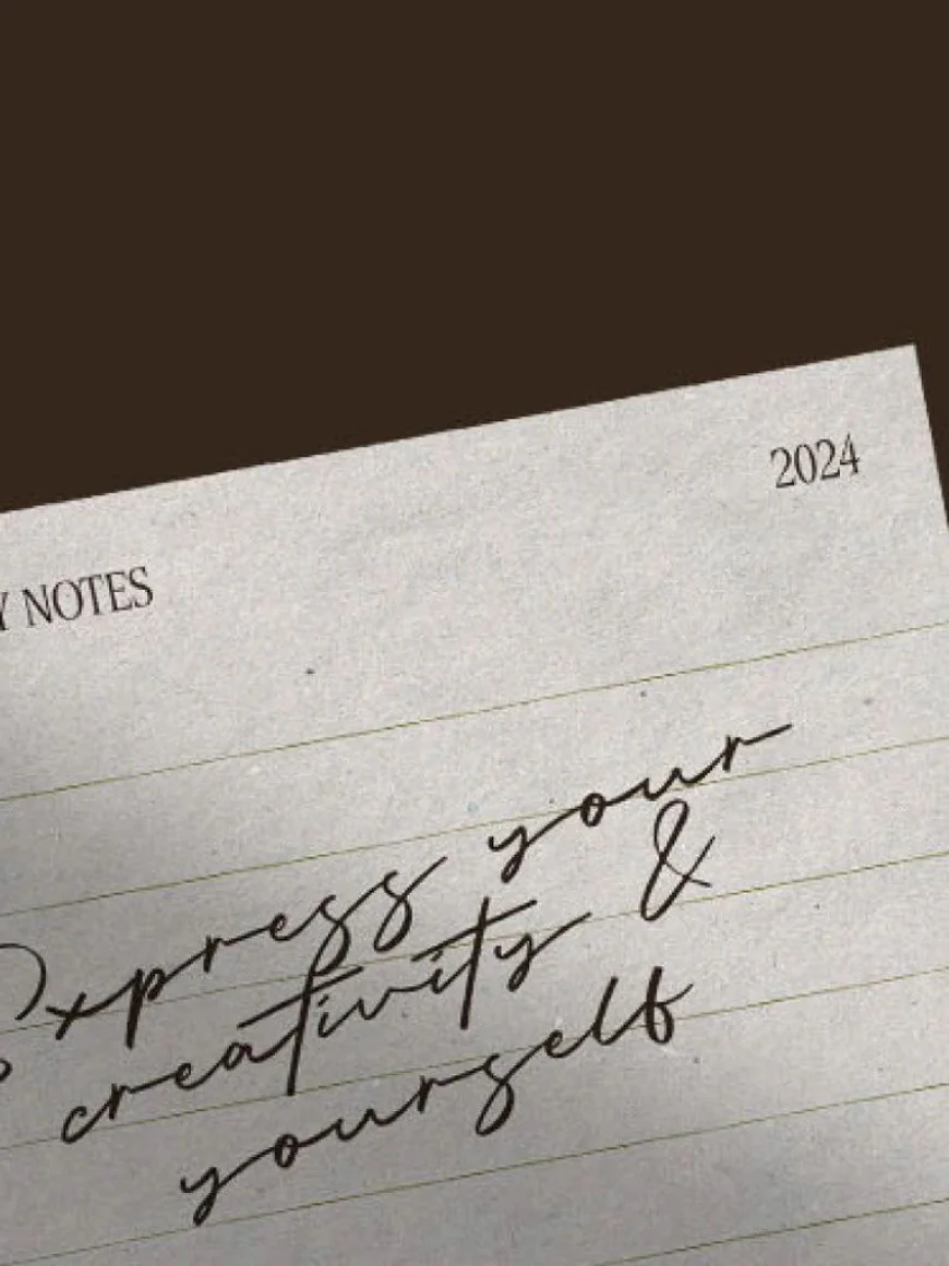 Note Paper Mockup free download