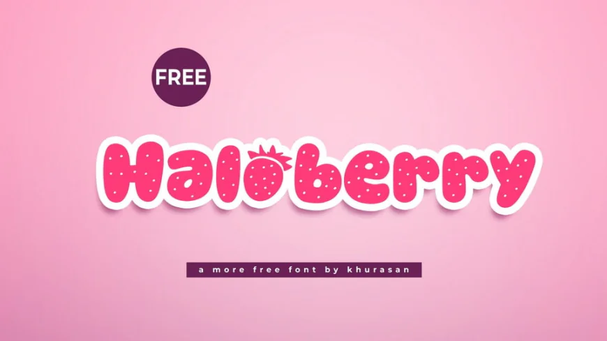Haloberry Font free download