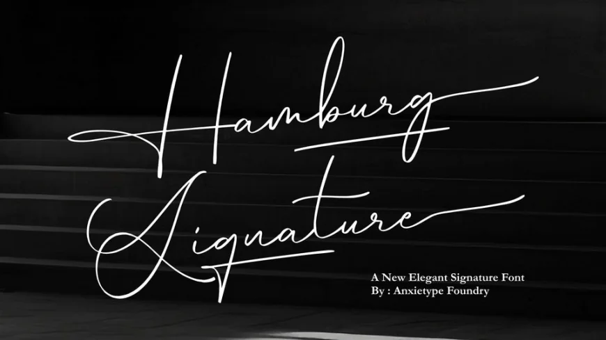 Hamburg Signature Font free download