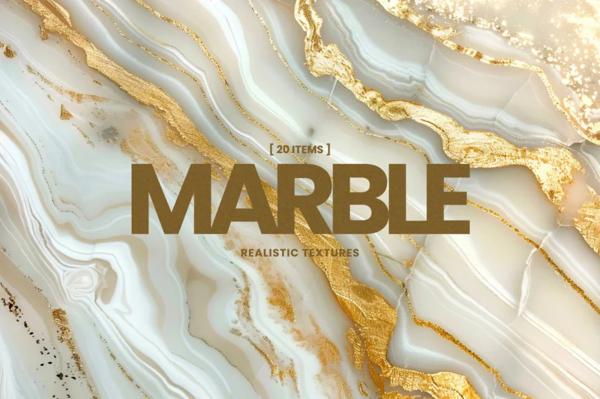 20 white marble gold textures free download