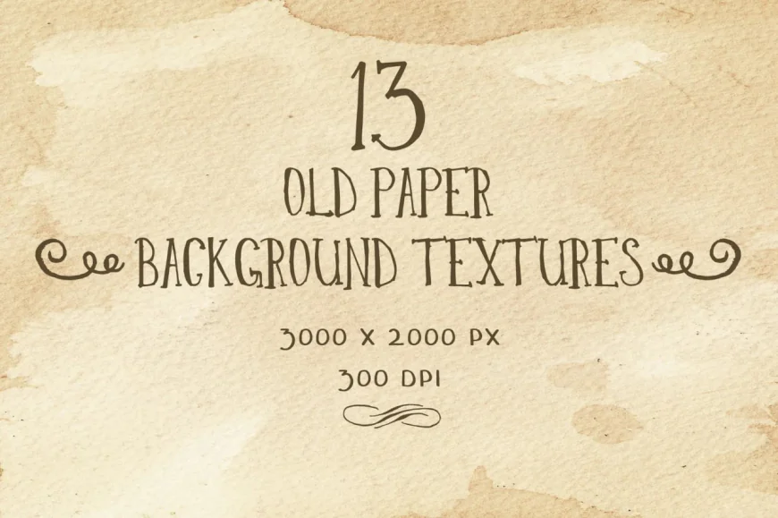 13 old paper background textures free download