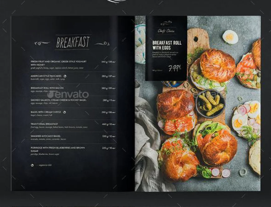 Restaurant Menu – Food & Drinks PSD Template free download