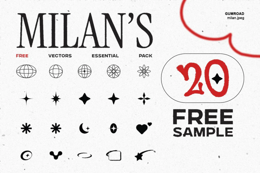 20 Y2K vector essentials set free download