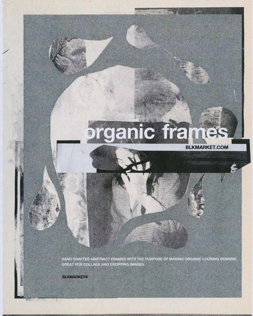 Organic Frames PSD free download